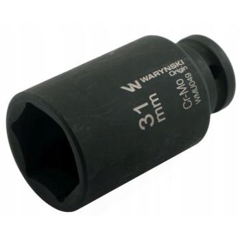 Nasadka udarowa 6-kątna długa 1/2' 31mm WARYŃSKI, WMU049