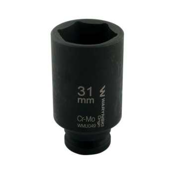 Nasadka udarowa 6-kątna długa 1/2' 31mm WARYŃSKI