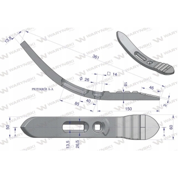 Redlica agregatu gruber sercowa wolfram WARYŃSKI