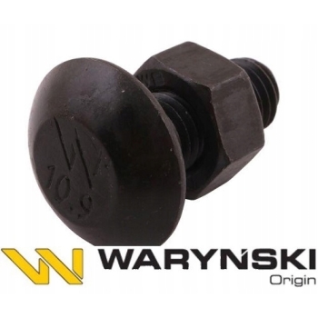 Śruba kpl płużna podsadzana M12x30mm 10.9 WARYŃSKI, W-644101230