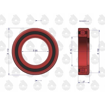 Łożysko oporowe sprzęgła 4-dźwigienki C-385 URSUS