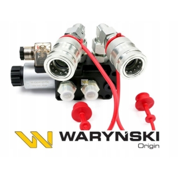 Zestaw elektrozawór szybkozłącza G1/2 50L WARYŃSKI, W-ZES-E12-ES