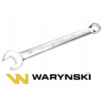 Klucz płasko-oczkowy extra DŁUGI 22mm WARYŃSKI, WMK206