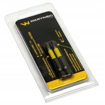 Końcówki wkrętakowe UDAROWE T30 50mm 2x WARYŃSKI, WMA131