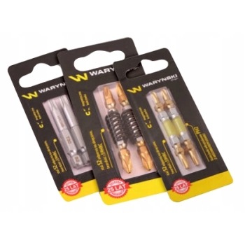 Końcówki wkrętakowe UDAROWE T25 50mm 2x WARYŃSKI