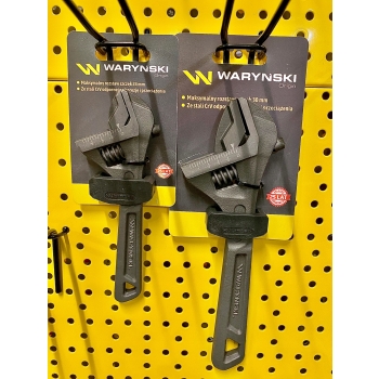 Klucz nastawny ze stali CrV 150 mm WARYŃSKI