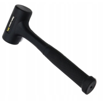 Młotek gumowy lity 900g trzonek z włókna WARYŃSKI, WMM202