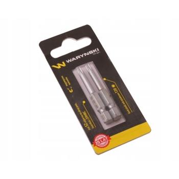 Końcówki wkrętakowe torx T20 50mm 2szt. WARYŃSKI, WMA120