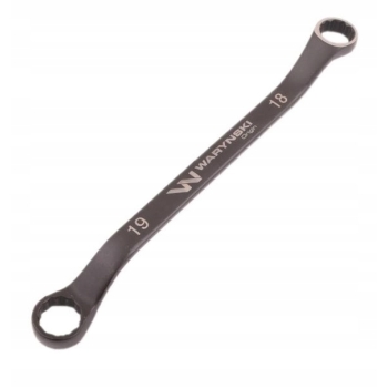 Klucz oczkowy odsadzony 18x19 mm WARYŃSKI, WMK121