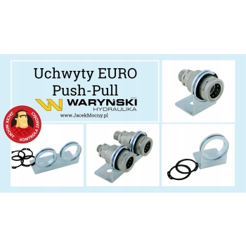Uchwyt szybkozłączy EURO PushPul WARYŃŚKI