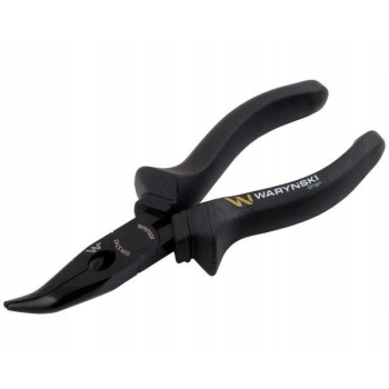 Szczypce wydłużone wygięte 160mm WARYŃSKI, WMP009