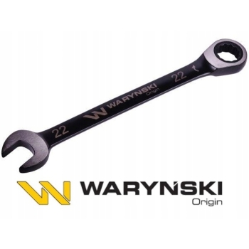 Klucz płasko oczkowy 22 mm z grzechotką WARYŃSKI, WMK061