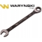 Klucz płasko oczkowy 23 mm z grzechotką WARYŃSKI, WMK062