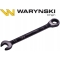 Klucz płasko oczkowy 15 mm z grzechotką WARYŃSKI, WMK054