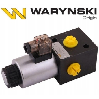 Elektrozawór dzielnik 3-drogowy 80L 12V WARYŃSKI, W-E12DVS3/2-80L