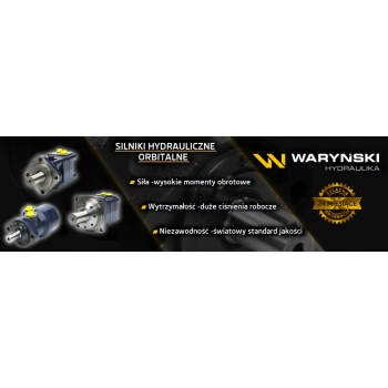 Silnik hydrauliczny orbitalny 80cm3/obr WARYŃSKI