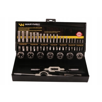 Zestaw narzynek i gwintowników M3-M12 WARYŃSKI