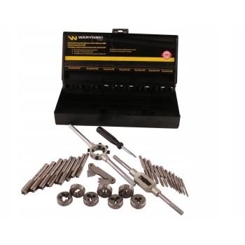 Zestaw narzynek i gwintowników M3-M12 WARYŃSKI
