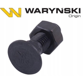 Śruba kpl płużna podsadzana M12x35mm 10.9 WARYŃSKI, W-608101235