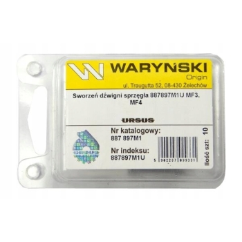 Sworzeń dźwigni sprzęgła 887897M1 URSUS 3512 MF3 MF4 ORYGINAŁ URSUS