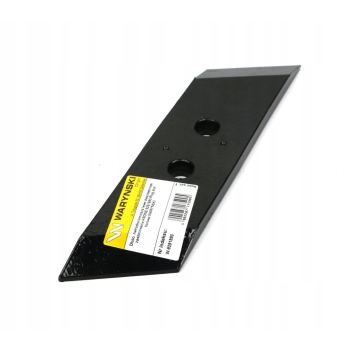 Dłuto nakładka lemiesza lewe dwuotworowe pług KRONE 9291990 WARYŃSKI, W-9291990