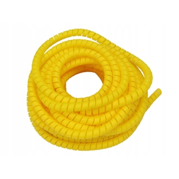 Osłona spiralna na węże hydrauliczne HDPE SGX-12 9-13mm żółta WARYŃSKI