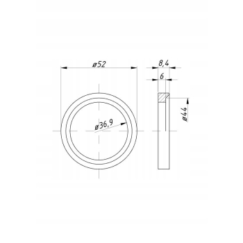 Gniazdo zaworu wydechowego URSUS C-385 89005022