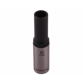 Nasadka dwunastokątna 1/4cal 6 mm długa CrV50BV30 DIN 3124 WARYŃSKI, WMN229