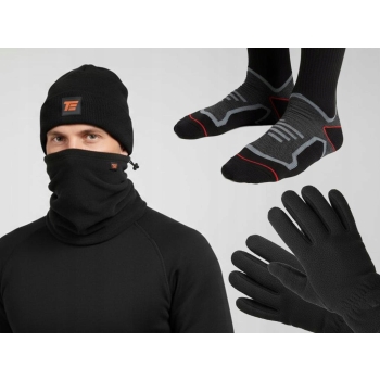 Zestaw zimowy 3M czapka, komin, rękawiczki, skarpety TEGER