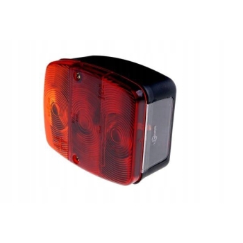Lampa tylna zespolona prostokątna przyczepka, W18U