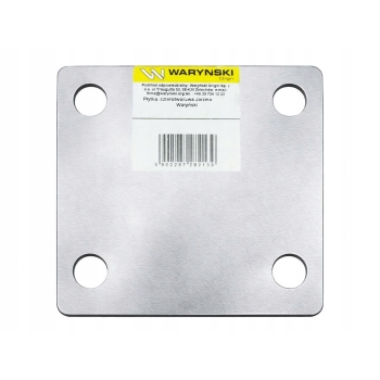Płytka czterootworowa mocowanie podkładka cybantu jarzma M16 150 WARYŃSKI, W-94-M16-150