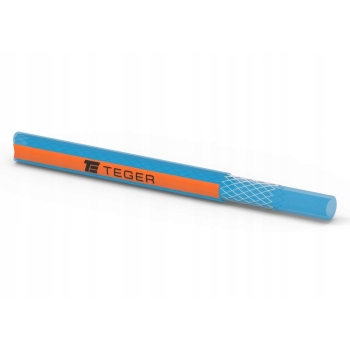 Wąż techniczny zbrojony FLEX-PRO PVC 6x2 trzywarstwowy 12bar TEGER, T-FL-PVC-DN06X2