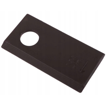 Nóż nożyk kosiarka prawy 96X48X4 otwór 19 16503460 Deutz-Fahr 25x WARYŃSKI, WKR96X48X4P/2