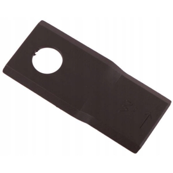 Nóż nożyk kosiarka lewy 110x48x3mm otwór 21 1058780 Claas 25 sztuk WARYŃSKI, WKR110X48X3L