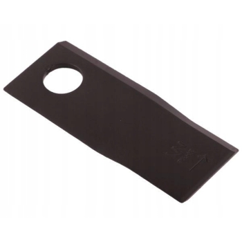 Nóż nożyk kosiarka lewy 120x49x4mm otwór 21 434975 Pottinger 25x WARYŃSKI, WKR120X49X4L