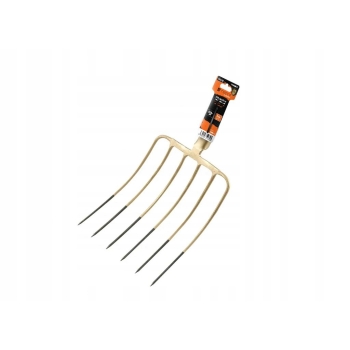 Widły 6-zębne do kiszonki / kukurydzy kute TEGER