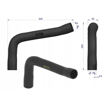 Przewód chłodnicy K904880 WARYŃSKI