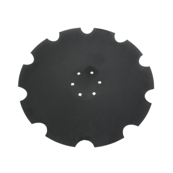 Talerz uzębiony Z-10 fi 560 6/120 4.5mm prosta piasta Tolmet WARYŃSKI