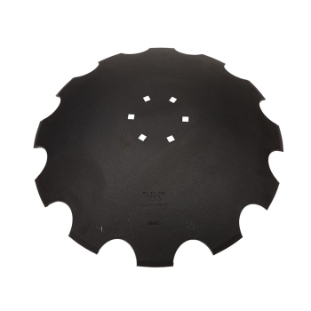 Talerz uzębiony Z12 fi 610 6/120 grubość 6mm prosta piasta Tolmet WARYŃSKI