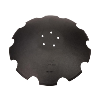 Talerz uzębiony Z-10 fi 510 5/98 4mm stal borowa prosta piasta WARYŃSKI