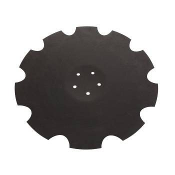 Talerz uzębiony Z-10 fi 510 5/98 4mm stal borowa prosta piasta WARYŃSKI