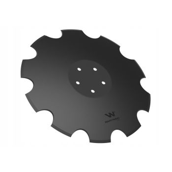 Talerz uzębiony Z-10 fi 460 5/98 3,5 mm stal borowa prosta piasta WARYŃSKI, W-74607435