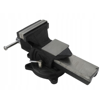 Imadło ślusarskie przemysłowe obrotowe, żeliwo sferoidalne 125 mm WARYŃSKI