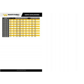 Koło łańcuchowe, hartowane 16B1 (R1 1) Z-18 otwór 48mm WARYŃSKI