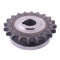 Koło łańcuchowe stalowe hartowane Z-20 5/8 fi-25 5040200152 Bizon WARYŃSKI, W-H5040200150