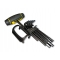 Klucze imbusowe hex długie 13szt CrV od 1.5 do 10mm z uchwytem WARYŃSKI, WMK187