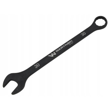 Klucz płasko-oczkowy 30 mm CrV ASME B107-2010 WARYŃSKI, WMK230