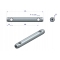 Sworzeń uniwersalny 2-otwory fi 12 22x126x170 TEGER