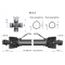 Wał wałek WOM 660-1000mm 540Nm CE 2020 seria 4R ROYAL FARM
