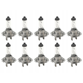 Żarówka H7 12V 55W PX26d 10 sztuk TEGER, T-H712V55W